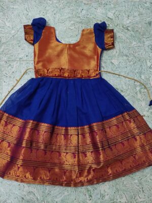 Blue Narayanapet LongFrock