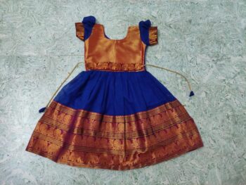 Blue Narayanapet LongFrock