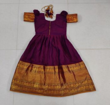 Pink Narayanapet LongFrock