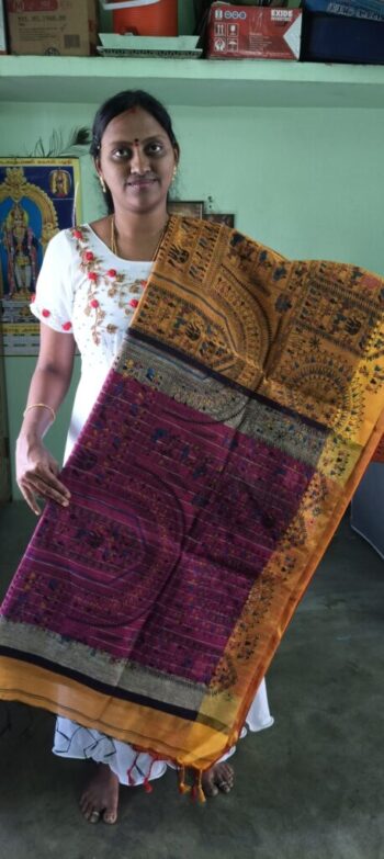 Printed Cotton Saree