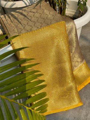 Golden Tissue Saree
