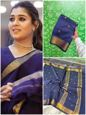 Nayanthara Saree - BLUE